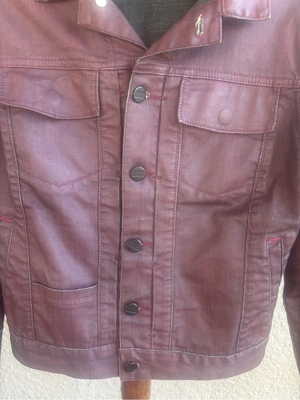Comune boys waxed Jean Jacket